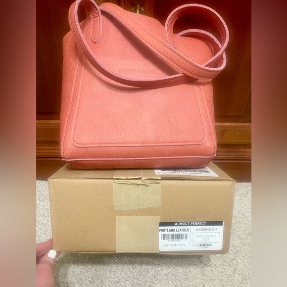 Portland Leather AP Watermelon Small Juliette BNNU - Picture 5 of 6